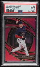 2020 Panini Select Premier Pink Prizm 8/10 Patrick Corbin #182 PSA 9 MINT 14dq