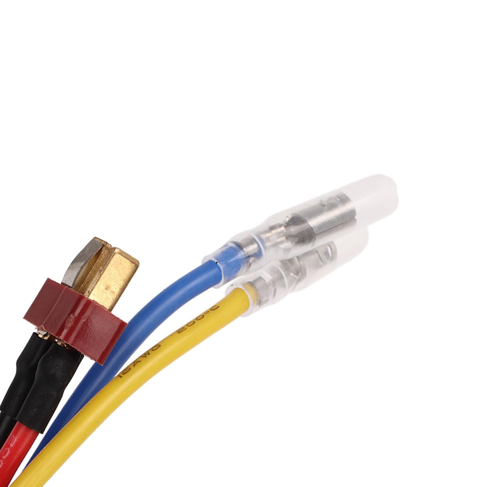 60A Brushed Waterproof RC ESC Electronic Speed Controller for 1/10 RC Car Boat