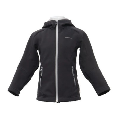 Quechua, Softshelljacke, Unisex (Kinder), Größe: 110, Grau #CzI