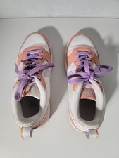 Nike Court Borough Low SE Sneakers In White And Pink Foam Colorway Youth Size 6