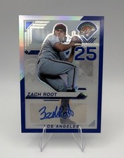 2025 Panini Prospect Edition Prizm Zach Root Autograph /149 #199 Dodgers