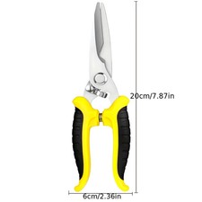 Electrician Scissors Multifunction 1pc Stainless Steel Manually Shears Groove