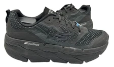 Skechers Men's Max Cushioning Premier 2.0 Lace Up Shoes Black Size:8.5 72E