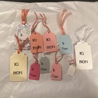 Set Of 10 Individually Handmade Christmas Tags — photo 2