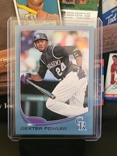 2013 Topps  Dexter Fowler Walmart Blue 273 Colorado Rockies 🔥