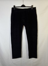 Levi’s Premium Black Corduroy Trousers - Size W36 / L29 - Classic Straight Leg