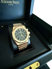 Audemars Piguet Royal Oak Chronograph Rose Gold Black Dial 26320OR.OO.1220OR.01 7