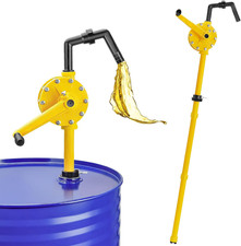 15-55 Gallon Drum Pump, 10 GPM Flow, Corrosion-Resistant Chemical Liquid Pump