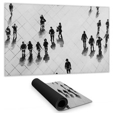 Begin Home Decor C1DM1424CUJI1Z 14 x 24 in. Modern Womens Desk Mat - Overhead...