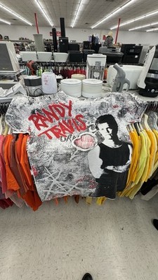Vintage Randy Travis Band Tshirt 2XL Mosquito head 90s