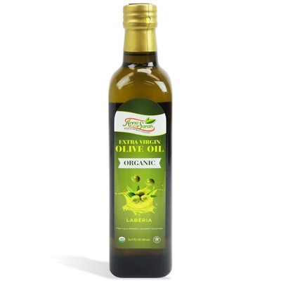 USDA Organic Extra Virgin Olive Oil   500ml Glass Jar   Cold Pressed, Kosher ...