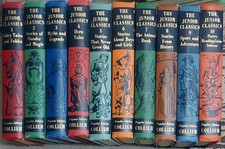 Collier Junior Classics 10 Vol Set Illustrated Signed Hardcover Fairy Tales Leg…
