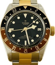 Tudor Black Bay GMT S&G 79833MN Black 41mm Automatic Mens Watch Excellent A6046 3