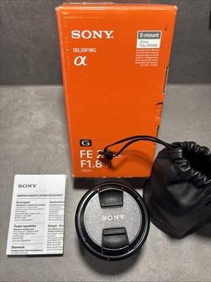 Sony SEL FE 20mm/1,8 G für Sony E-Mount - neuwertig