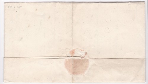 Zwettl 26.Mar.,kompletterFaltbrief,nach Rastenberg,1844 - Picture 3 of 3