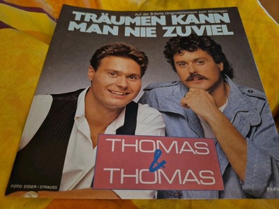 Thomas & Thomas - Träumen kann man nie zuviel / Single von 1988