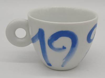 Mimmo Paladino Minimalia illy CUP ONLY ''1999'' Hand/Asterisk 2 Oz Demitasse Cup