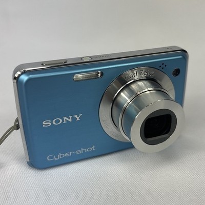 Sony Cyber-Shot DSC-W220 12.1MP Blue Digital Camera AS IS for