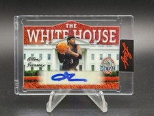 2026 Leaf President's Day Allen Iverson 1/2 The White House Auto Red Shimmer