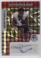 2022 Mosaic Rookie Choice Fusion Red & Yellow Prizm Tyler Allgeier Auto 1qr7