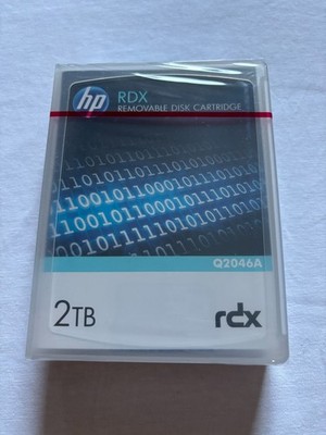 HP Removable Disk Cartridge RDX 2 TB Q2046A in Folie eingepackt