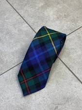 Vintage Polo Ralph Lauren Tartan Check Wool Tie