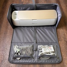Cricut Maker Machine in Champagne With Case 3 Blades New Mats Vinyls