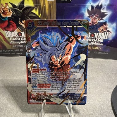 DBS TCG - BT9-104 SR - Ultra Instinct Son Goku, Energy Explosion *Near Mint*