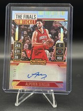 2024-25 Panini Silhouette Alperen Sengun #VST-SEN The Finals Biglietto Auto /49