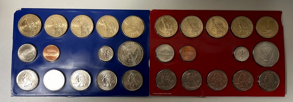 2007 P & D US Uncirculated Mint Set 28 Coin United States Philadelphia & Denver - Image 4 of 4