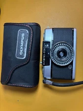 Olympus Pen EE-3 Half Frame 35mm Film Camera  Tested, Red Flag Works, From Japan