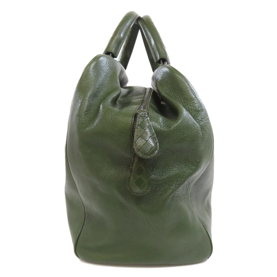 BOTTEGA VENETA  logo Tote Bag Leather  Ladies [Used] - Image 3 of 4