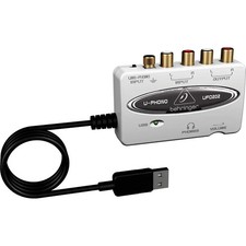 BEHRINGER U-PHONO UFO202 scheda audio USB per collegare giradischi a computer