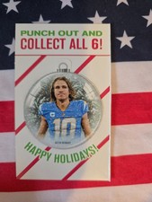 2025 Panini Mosaic - Justin Herbert Holiday Ornament Box Top - Chargers