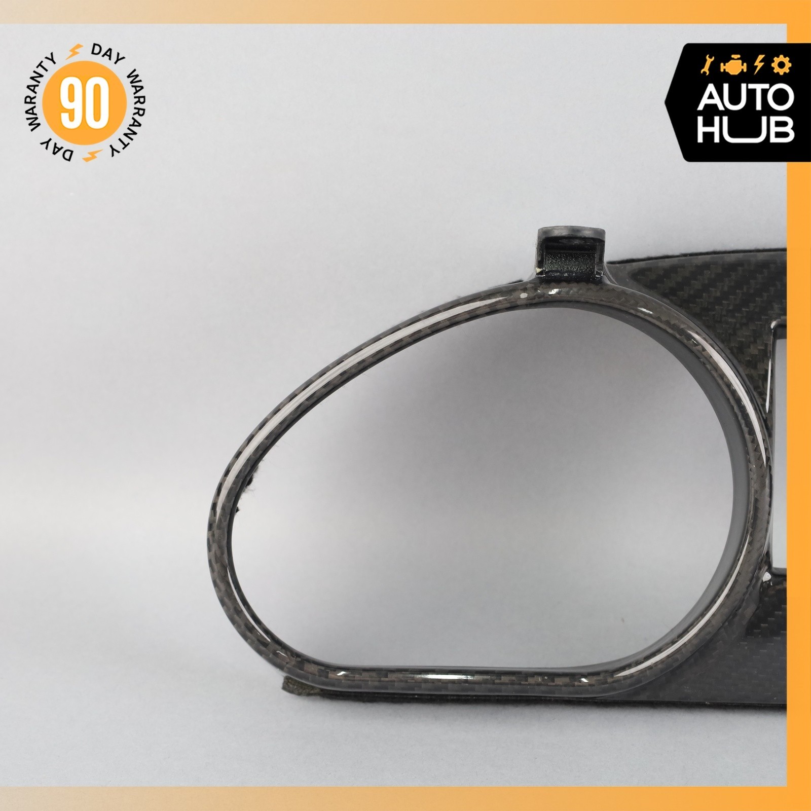 Maserati GranTurismo M145 Instrument Cluster Speedometer Cover Carbon Fiber OEM