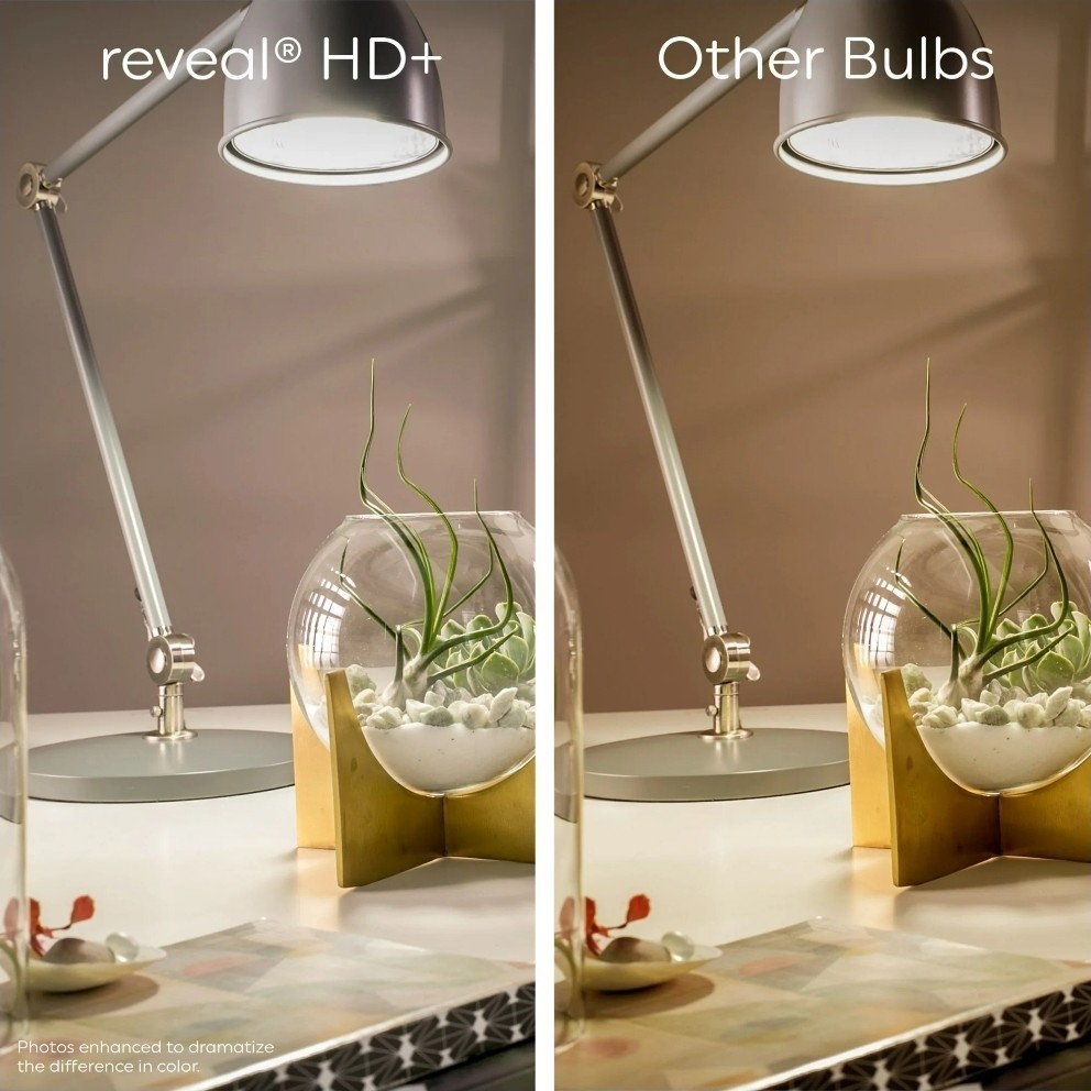 GE Reveal LED Light Bulbs, 75 Watt Eqv, A19 General Purpose, 4Pk, Save Energy