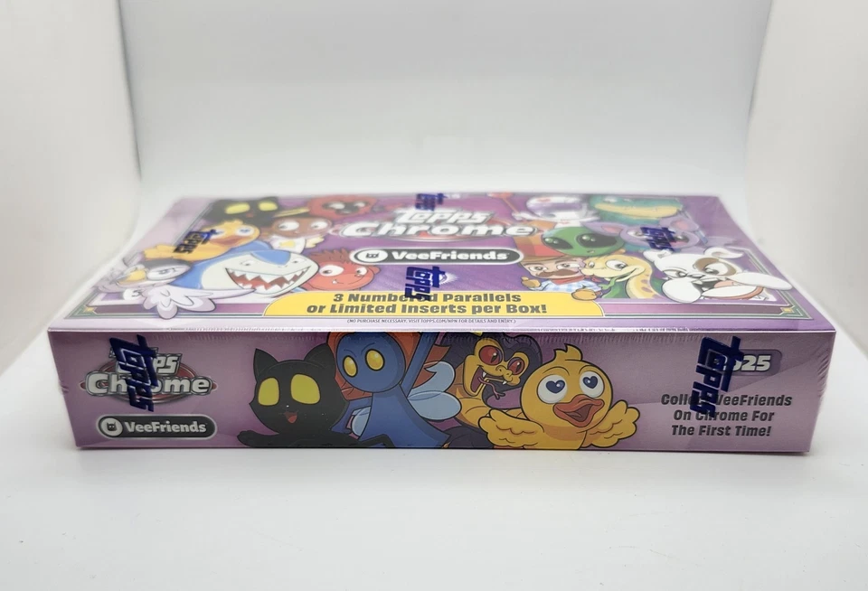 2025 TOPPS CHROME VEEFRIENDS HOBBY BOX SEALED GARY VEE 72 CARDS FAST SHIPPING  - image 2 of 4
