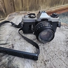 Fuji Fujica AX-1 Film camera X-Fujinon 50mm F 50mm Dm Lens / JPN As Is