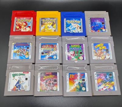 Nintendo Gameboy Classic Spiele Auswahl Modul Retro Original Mario Tetris Games