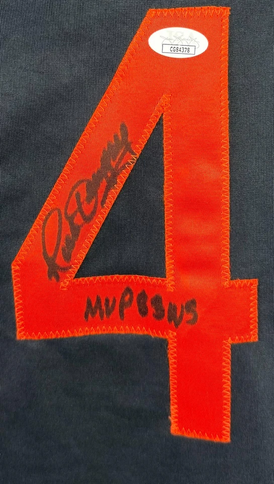 Rick Dempsy autographed signed inscribed jersey MLB Baltimore Oriels JSA COA - Image 2 of 3