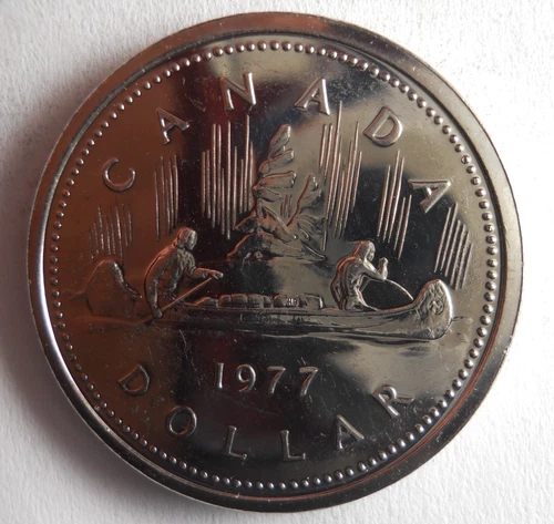 1977 CANADA DOLLAR - AU PROOF LIKE Coin - Lot #B6