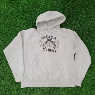 パーカー MENACE Beverly Hills Gun Range Hoodie Vintage Beverly Hills Menace Gun Range Hoodie M 23x24 Champion