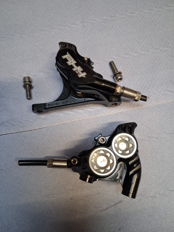 Hope RX4 Shimano Hydraulic Brake Calipers Front and Rear