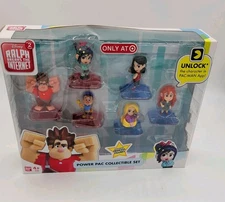 NIB Wreck-it Ralph Breaks the Internet Power Pac Collectible Figure Toy Set 