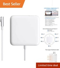 60W L-Tip Magnetic MacBook Pro Charger - Fast, Safe, and Portable Solution