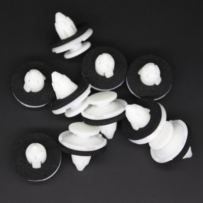 Bulk - 50 Piece Plastic Trim Clips Fit Honda Civic Boot Lid & CRV Tailgate Trim