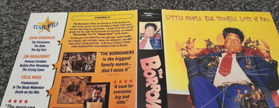 THE BORROWERS JOHN GOODMAN BIG BOX SLEEVE AND TAPE ONLY PAL VHS ...