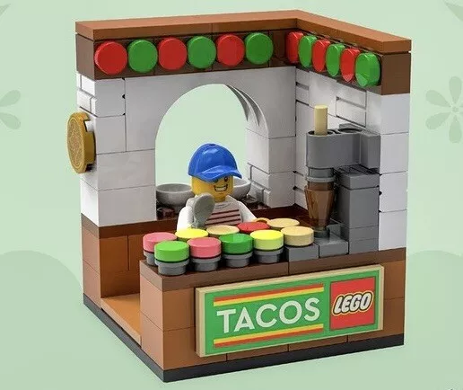 Lego taco cheap