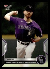 Chad Kuhl 2022 Topps Now #421   Colorado Rockies