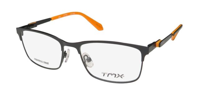 NEW TIMEX TMX FRONT RUNNER EYEGLASS FRAME DESIGNER MENS METAL & PLASTIC NE9899 NEW TIMEX TMX FRONT RUNNER EYEGLASS FRAME DESIGNER MENS METAL & PLASTIC NE9899